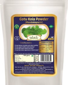Mandukparni Powder/Gotu Kola Powder - Ayurvedic Powder for boost cognitive function and for anti depressant anxiety stress
