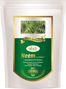 Neem Leaf Powder - Herbal Powder for anti diabetic lowers blood sugar level and for boost immune system and for kills intestinal worms